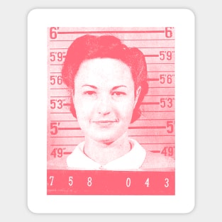 Bea Arthur / Vintage Mugshot Sticker